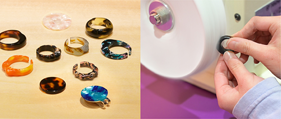 リング作りとゴルフマーカー作り